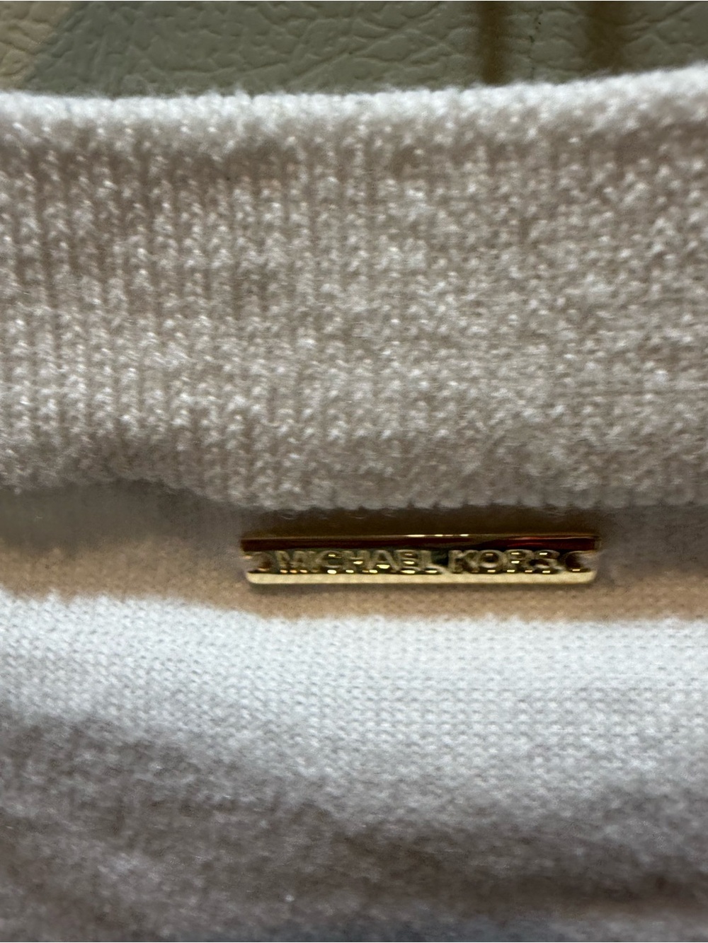 Michael Kors White Short-Sleeve Boxy Top Casual Summer - Picture 3 of 7